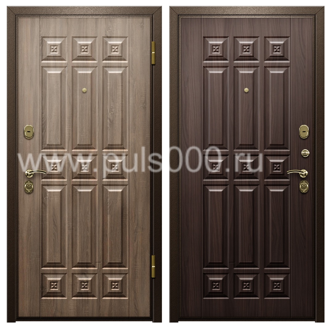 Входная наружная дверь в коттедж PR-986